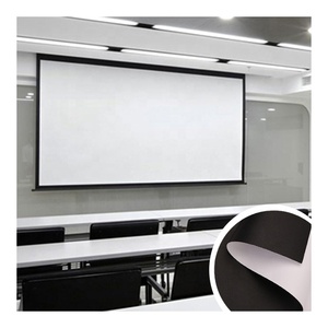 Tissu d'écran de projecteur de Film de Projection Home cinéma blanc-noir de 0.25mm - Product Image 1