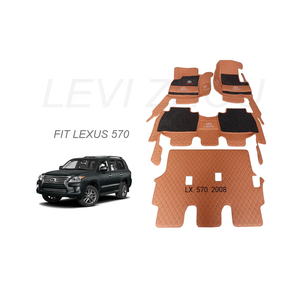 Tapete antideslizante de cuero y PVC para coche, para Lecus 570, 2007-2015, 2007-2012, 2008, 2015 - Product Image 1