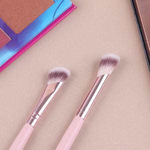Juego de 5 <span class=keywords><strong>Brochas</strong></span> de Maquillaje Personalizables de Doble Punta, con Pelo Sintético Suave y Mango de Plástico, para Contorno, Polvo Suelto y Base - Product Image 4
