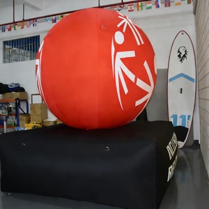 KeepFuns Sfera Gonfiabile Gigante Personalizzata con Base, Palla Gonfiabile per Promozione Eventi e Esposizione del Marchio - Product Image 4