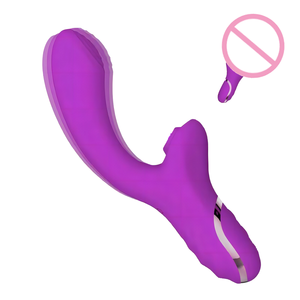 2-in-1 Female Sucking Rabbit <b>Vibrator</b> with G-spot & Clitoris Stimulation 100% Waterproof USB Charging 7 Frequencies - Product Image 6