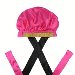 Gorro de Dormir Moderno con Pedrería, Alta Elasticidad, Suave y Cómodo, para Mujeres y Hombres, Turbante para Cabello Rizado o Quimioterapia - Product Image 4
