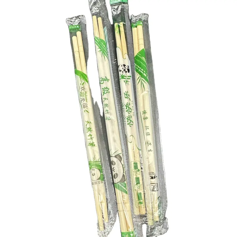 Disposable Bamboo eco friendly chopstick with opp individual package