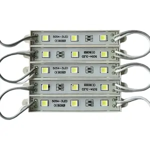 Alto brillo 3 led impermeable IP65 5054 módulos LED para LED signo junta