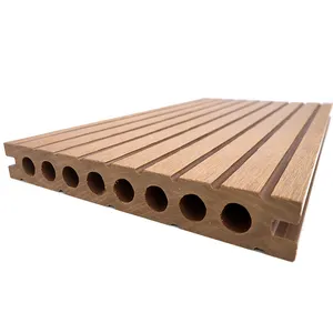 Planche de terrasse en bois composite WPC à prix compétitif pour l'extérieur