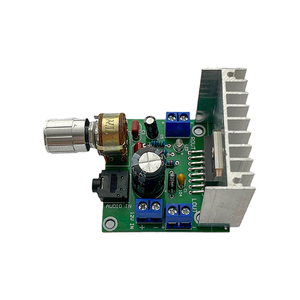 โมดูลเครื่องขยายเสียง OKY3462-9 TDA7297 แบบสองช่องสัญญาณ ใช้ไฟ DC 12V ลดเสียงรบกวน พร้อมขั้วต่อสายไฟ - Product Image 1