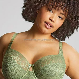 Venta al por mayor y personalización: Sujetador acolchado de encaje de alta calidad, fino, de corte alto, para uso diario, copa completa, tallas grandes, copas 34-42 D E F G GG H HH J - Product Image 4