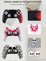 Jemdo Kit de Films Protecteurs Adhésifs Antidérapants et Anti-Transpiration Faciles à Installer pour Joy-Cons PS5 – Accessoires de Jeu