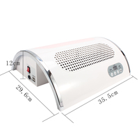 Kit de beauté avec lampe UV, aspirateur de poussière pour ongles, perceuse à ongles électrique sans balais 25000 tr/min, ponceuse à ongles portable haute vitesse