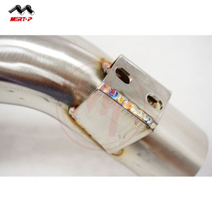 MERTOP RACE 4.0'' Downpipe Sportivo Catalizzato 200 celle per Golf MK7 MK7.5 GTI / <span class=keywords><strong>Seat</strong></span> Leon <span class=keywords><strong>Cupra</strong></span> 5F/RS 5E TFSI / A3 1.8T 2.0T - Product Image 6