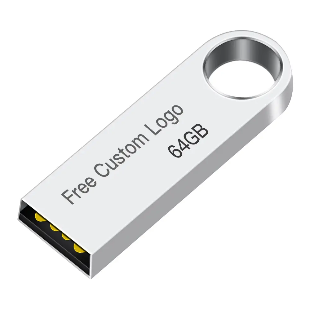USB flash drives 4gb 8gb 16gb 32GB 64GB thumb stick 3.0 silver gold Bullet Metal Keychain usb pendrives