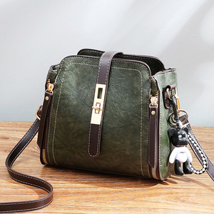 Bolso de Mujer de Cuero PU, Bolsos Cruzados de Mensajero, Bolsos de Hombro Vintage - Product Image 6