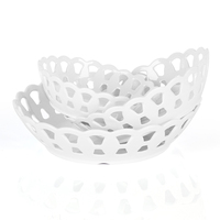 Assiettes à Fruits en plastique mélamine, ensembles pour servir des légumes et des Fruits sur mesure, pièces