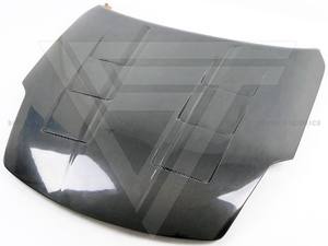 日産350zZ332003-2005用のスーパーテクニクススタイルカーボンファイバーフード - Product Image 3
