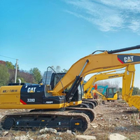 Pelleteuse d'occasion en bon état Moteur d'origine Offre Spéciale Pelleteuse d'occasion Cat 320D haute qualité 20 tonnes à vendre