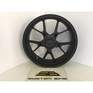 Compatibile con HONDA VTR SP1 Ruota Posteriore 17 Pollici in Lega Nera per Moto - Product Image 1