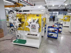 Máquina de Impresión Automática de Alta Velocidad para Rollo a Rollo de Tela de Nylon Tafetán, Impresora Flexográfica de Etiquetas de Cuidado de Lavado para Cintas de Satén - Product Image 3