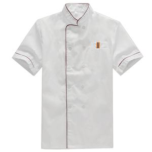 En ligne Personnalisable Combinaison De Luxe Chef Hôtel Usine Styles De <span class=keywords><strong>Travail</strong></span> Scrubs Uniforme De <span class=keywords><strong>Travail</strong></span> Tout Usage En Sergé Pour Restaurant Bar - Product Image 1