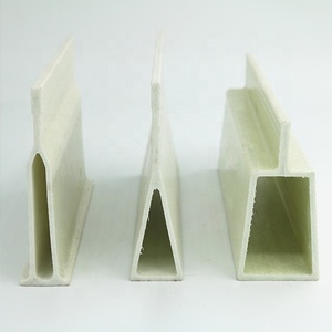 FRP Fiberglass Pultruded Profile Triangular FRP Support Beam for Slated Floor - Product Image 1