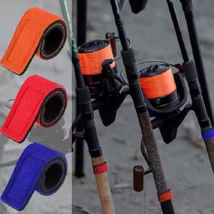 Sangles de fixation pour cannes à pêche, réutilisables, colorées, antidérapantes, en velcro, élastiques pour poisson séché - Product Image 4