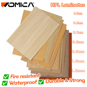 Pannelli HPL Womica per Mobili, Spessore 0,6mm, Foglio Laminato Formica, Resina Fenolica W033, Superficie Spazzolata, Design Moderno per <span class=keywords><strong>Casa</strong></span> - Product Image 1