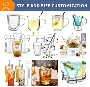 Tazza per Acqua in Vetro Trasparente a Forma di Pesce Oceanico, Tazze da Caffè Uniche per Regali Quotidiani e Decorazioni Matrimoniali - Product Image 6