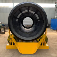 Tambour rotatif écran 1.5x4m trommel écran sable gravier tambour rotatif écran agrégat pierre criblage rotatif tamis Machine