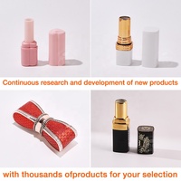 Fournisseur d'étui à rouge à lèvres miroir personnalisé Tube de rouge à lèvres rouge Conteneur d'emballage de luxe Emballage cos