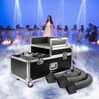 Mesin Asap Berbasis Air 5000W dengan Kontrol Manual dan Remote DMX512, Kabut Rendah Tanpa Es Kering, Kategori Produk: Generator
