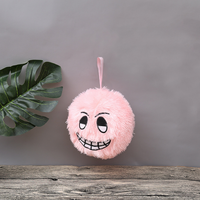 Jouet en mousse pelucheux et moelleux, expression amusante, poupées rondes, balle en peluche, balle douce à remontée lente, jouet anti-stress, animal en peluche