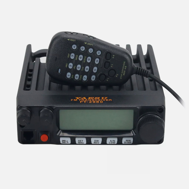 FT2980 FT-2980R VHF FM 80W CTCSS Cb Mobile Radio LCD Displays Amateur Transceiver Single Band Vehicle Mobile Marine Radio IPX6