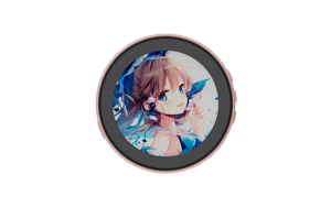 เข็มป้ายอิเล็กทรอนิกส์อัจฉริยะยอดนิยม NKiwi พร้อมจอแสดงผล IPS สำหรับแฟนอนิเมะมังงะของขวัญวันวาเลนไทน์ - Product Image 6