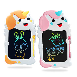 Fábrica al por mayor borrable dibujos animados unicornio 8,5 pulgadas LCD Doodle tablero dibujo tablero escritura tableta para niños - Product Image 1