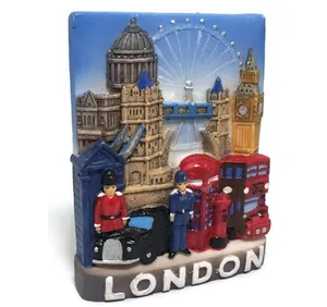 树脂3D冰箱磁铁伦敦英国旅游纪念品