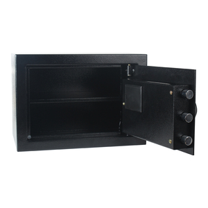 Caja Fuerte Electrónica <span class=keywords><strong>de</strong></span> Acero Sólido AL002-25C, Caja <span class=keywords><strong>de</strong></span> Seguridad para Hotel con Acceso por Huella Dactilar y Aplicación Tuya, Anti-Robo, para Joyas y Dinero en Casa - Product Image 2