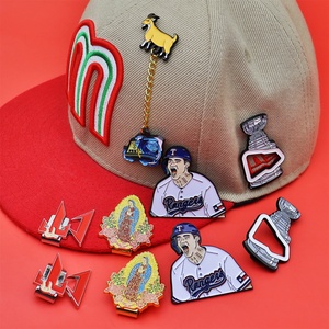 Manufacturers Hard Floral Western <b>Pins</b> Anime Social Anxiety Custom <b>Hat</b> Enamel <b>Pin</b> - Product Image 2