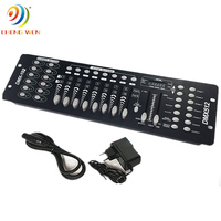 Console DMX 512 pour 192 projecteurs mobiles, équipement d'éclairage de scène pour mariages, événements, fêtes, DJ, discothèques, bars et clubs