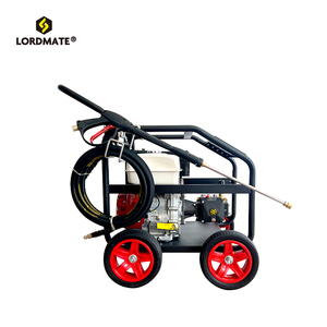 LORDMATE 13HP CE <span class=keywords><strong>Nettoyeur</strong></span> <span class=keywords><strong>haute</strong></span> <span class=keywords><strong>pression</strong></span> à essence 250 Bar <span class=keywords><strong>Piston</strong></span> en céramique Nettoyage de conduits/égouts Nouvelle machine de sablage d'eau - Product Image 1