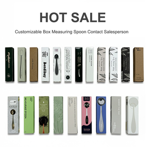 Biểu Tượng Tùy Chỉnh Bao Bì Đo Scoop Vàng 2.5/5/15/30Ml Cà Phê Sữa Bột Thép Không Gỉ Đo Muỗng - Product Image 4