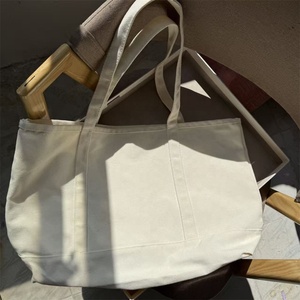 Sacs en toile personnalisés avec logo imprimé QMS, sacs en tissu carrés, sacs de shopping réutilisables en <span class=keywords><strong>coton</strong></span> pour femmes - Product Image 6