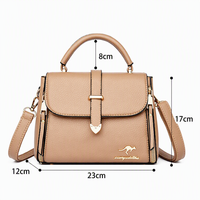 Tas Tangan Fashion Terbaru Wanita Bahan Kulit PU, Tas Selempang Wanita Mewah nan Sederhana, Tas Crossbody Elegan
