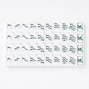 Jeu de Mahjong Américain Style Chinois Design Bambou Tuiles Complètes Joker NOUVEAU Jeu de Table Soirée Cadeau - Product Image 6