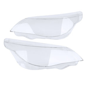 Cubiertas de Faros Delanteros para BMW Serie 5 E60 2004-2007, Material PC, Cubierta Decorativa de Iluminación Delantera Izquierda y Derecha - Product Image 4