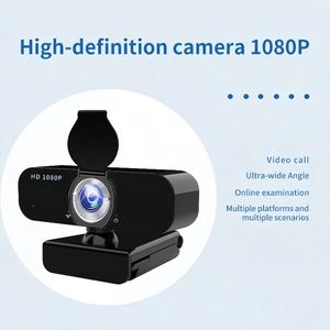 Mini Cámara Web 1080P Full HD con Micrófono, Conexión USB, Rotación de 360 Grados para YouTube, Skype, Transmisión en Vivo, Compatible con Mac, Laptop, PC de Escritorio - Product Image 3