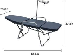 Portable <strong>Electric</strong> <strong>Dental</strong> <strong>Chair</strong> Foldable Medical Equipment with Steel and Plastic Construction Patients <strong>Unit</strong> Prices Included - Product Image 4