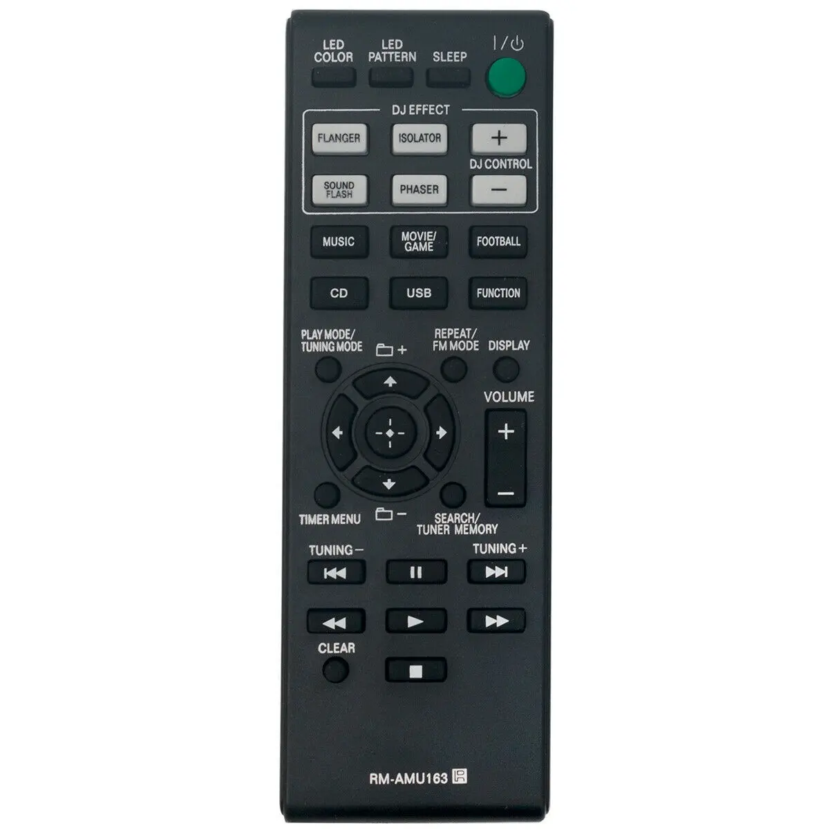 NEW replacement remote control fit for SONY RM-AMU163 Home Audio System MINI HI-FI AV SYSTEM