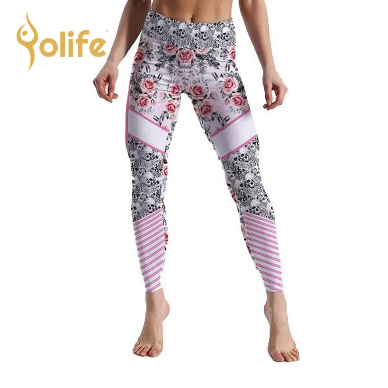 2019 Yolife เซ็กซี่ที่ยั่งยืน Activewear ผู้หญิงกีฬา Lycra ชุดชั้นในและชุด Legging
