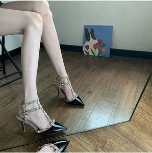 <strong>QuiteS</strong> 2026 New Superfine Fiber Pointed High Heel Thin Heel Closed-toe Buckle Sandals Sexy Lady-<strong>like</strong> Jelly Strap Shoes for <strong>Women</strong> - Product Image 4