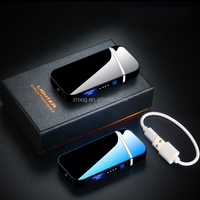Lovisle Tech — allume-cigare électrique, nouveauté, coupe-vent, Recharge Arc Usb, pour Cigarette, vente en gros