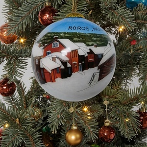 Tùy chỉnh Cây giáng sinh trang trí Glass Ball Hand Painted khuyến mại Đảng trang trí với kích thước và logo tùy chọn - Product Image 6